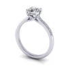 Diamond Ring, RSA1R, Platinum, 3D