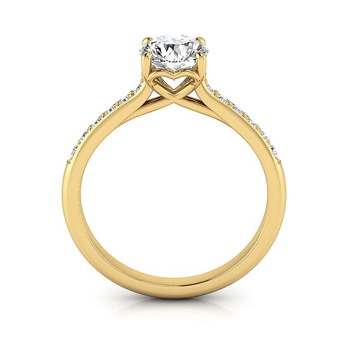 Diamond Ring, RSAR1, Yellow Gold, TF Diamond Ring, RSAR1, Yellow Gold, TF