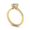 Diamond Ring, RSAR1, Yellow Gold, 3D Diamond Ring, RSAR1, Yellow Gold, 3D