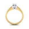 Radiant Engagement Ring, Yellow Gold TF