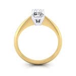 Radiant Engagement Ring, Yellow Gold TF Radiant Engagement Ring, Yellow Gold TF