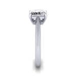 Radiant Engagement Ring, Platinum, RS6 SV Radiant Engagement Ring, Platinum, RS6 SV