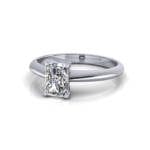 Radiant Engagement Ring, Platinum, RS6 LF Radiant Engagement Ring, Platinum, RS6 LF