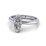 Marquise Engagement Ring, Platinum, RS5, LF Marquise Engagement Ring, Platinum, RS5, LF