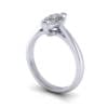 Marquise Engagement Ring, RS5, White Gold, 3D