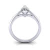 Marquise Engagement Ring, RS5, White Gold, TF