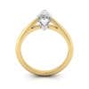 Marquise Diamond Ring, Yellow Gold, RS3, TF