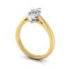 Marquise Diamond Ring, Yellow Gold, 3D RS5