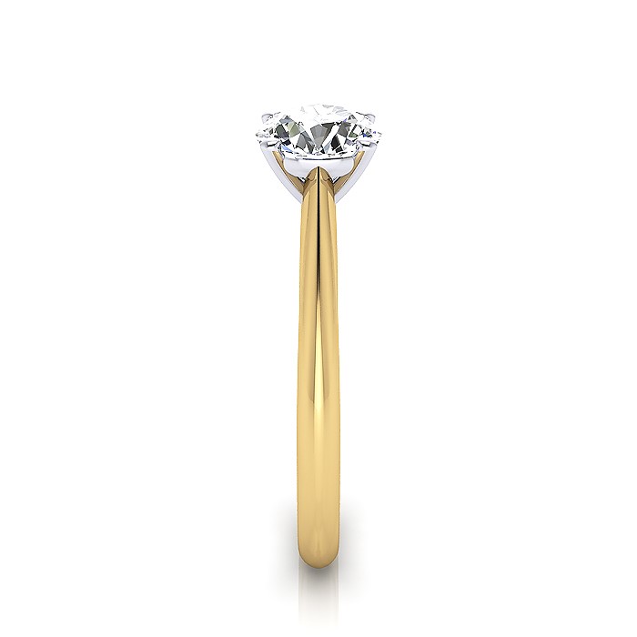 Diamond Ring RS3 Yellow Gold SV