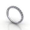 Eternity Ring Platinum 3D 2mm