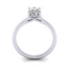 Oval Engagement Ring, RS1, Platinum TF