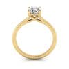 Cushion cut Engagement Ring RS1 Yellow TF