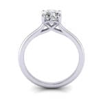 Cushion cut Engagement Ring RS1 White TF Cushion cut Engagement Ring RS1 White TF