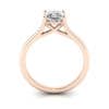 Princess cut Engagement Ring RS1 Rose TF