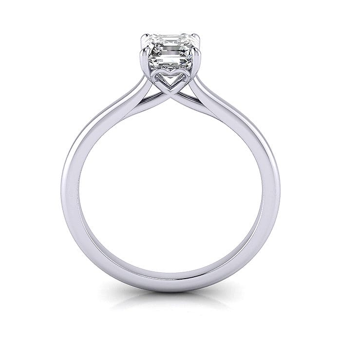 Asscher cut Diamond Ring RS1 Platinum TF Asscher cut Diamond Ring RS1 Platinum TF