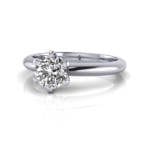 Engagement Ring, RS9, Platinum, LF Engagement Ring, RS9, Platinum, LF