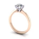 Diamond Ring, Rose Gold, RS9, 3D