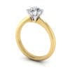 Yellow Gold Solitaire, RS9, 3D
