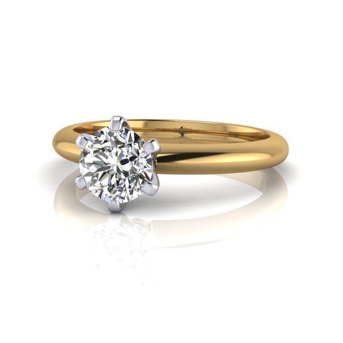 Yellow Gold Solitaire, RS9, lf