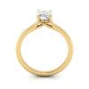 Emerald cut diamond ring yellow gold rs1 TF Emerald cut diamond ring yellow gold rs1 TF
