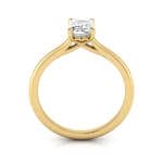 Emerald cut diamond ring yellow gold rs1 TF Emerald cut diamond ring yellow gold rs1 TF