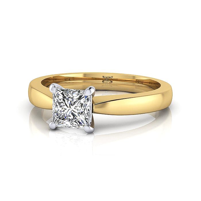 Engagement Ring, RS11, Yellow Gold, LF Engagement Ring, RS11, Yellow Gold, LF