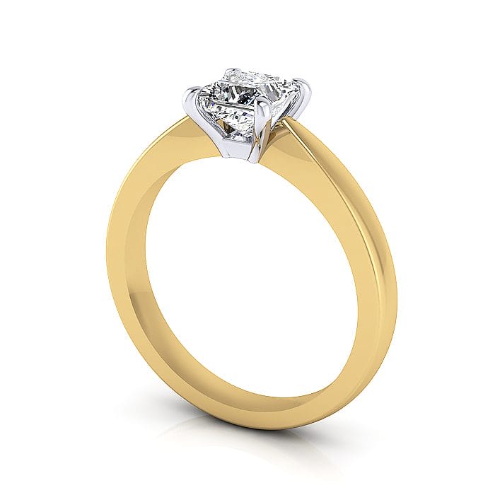 Engagement Ring, RS11, Yellow Gold, 3D Engagement Ring, RS11, Yellow Gold, 3D