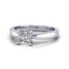 Engagement Ring, RS11, White Gold, LF