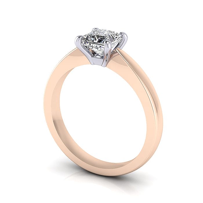 Engagement Ring, RS11, Rose Gold, 3D Engagement Ring, RS11, Rose Gold, 3D