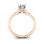 Engagement Ring, Rose Gold, Cushion Cut Diamond, RSA1, TF Engagement Ring, Rose Gold, Cushion Cut Diamond, RSA1, TF