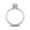 Engagement Ring, White Gold, Oval Cut Diamond, RSA1, TF