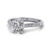 Engagement Ring, White Gold, Oval Cut Diamond, RSA1, LF