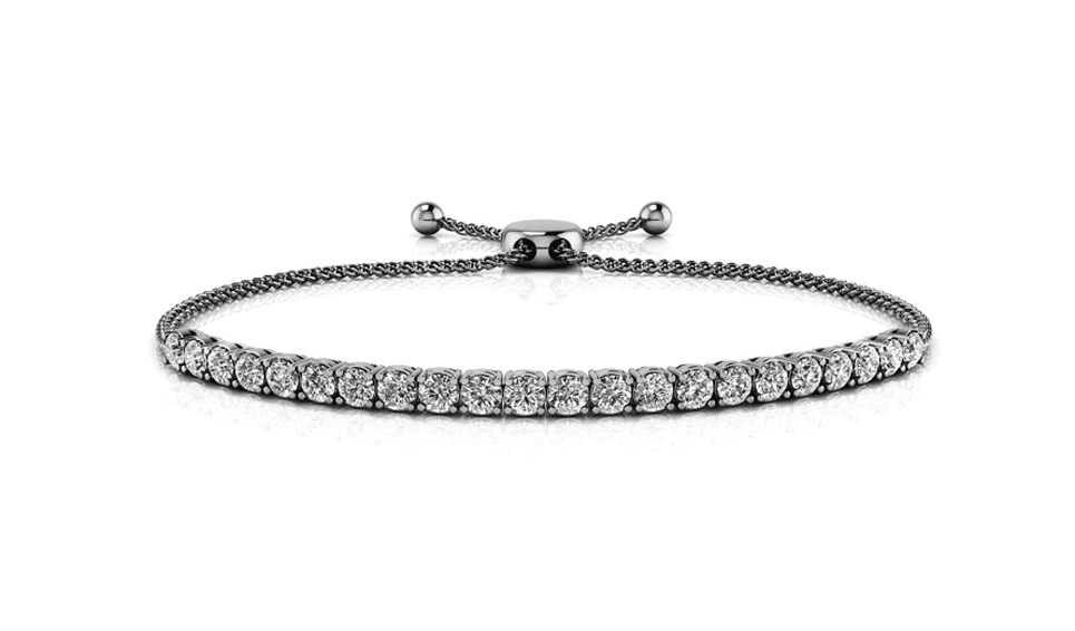 Polished Diamond - Tennis Bracelet