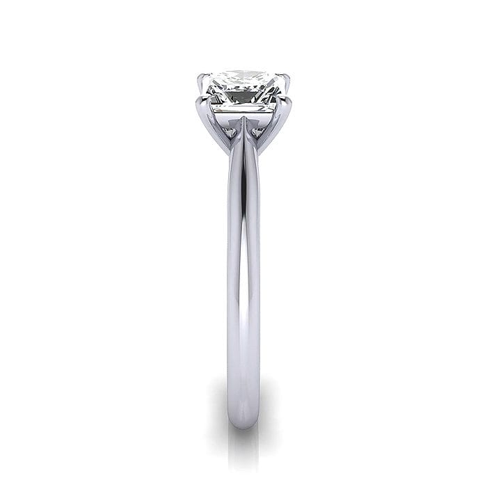 Engagement Ring, Princess Cut, RS14, White Gold, SV Engagement Ring, Princess Cut, RS14, White Gold, SV