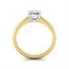 Engagement Ring, Princess Cut, RS14, Yellow Gold, TF