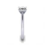 Engagement Ring, Princess Cut, RS13, Platinum, SV Engagement Ring, Princess Cut, RS13, Platinum, SV