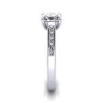 Engagement Ring, Princess Cut, RSA2, White Gold, SV Engagement Ring, Princess Cut, RSA2, White Gold, SV