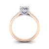 Engagement Ring, Princess Cut, RSA2, Rose Gold, TF