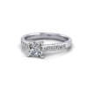 Engagement Ring, Princess Cut, RSA2, Platinum, LF