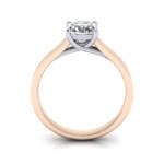Engagement Ring, Princess Cut, RS12, Rose Gold, TF Engagement Ring, Princess Cut, RS12, Rose Gold, TF