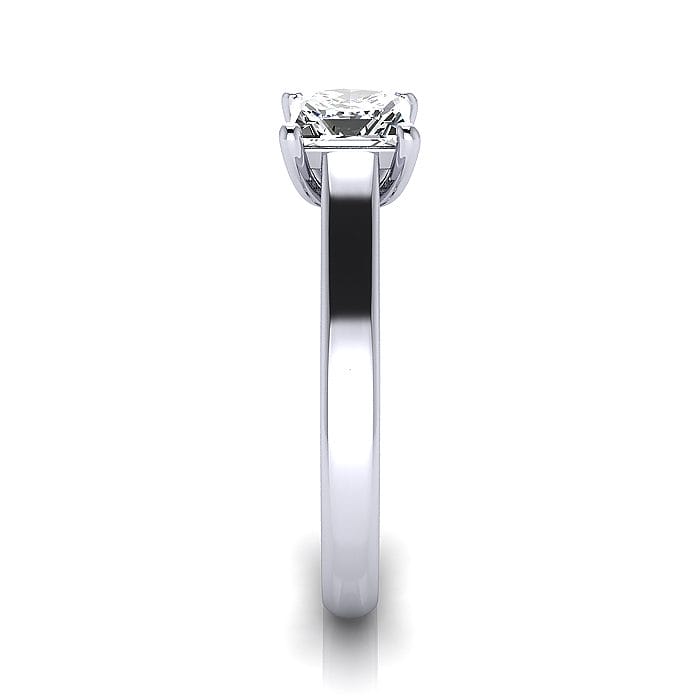 Engagement Ring, Princess Cut, RS12, Platinum, SV Engagement Ring, Princess Cut, RS12, Platinum, SV