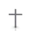 Diamond Cross White Gold PDC2 3D