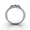Multi stone Diamond Ring, PDM4, Platinum, TF