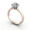 Diamond Ring RS21 Rose Gold 3D