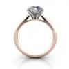 Diamond Ring RS21 Rose Gold TF Diamond Ring RS21 Rose Gold TF