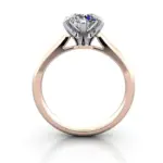 Diamond Ring RS21 Rose Gold TF