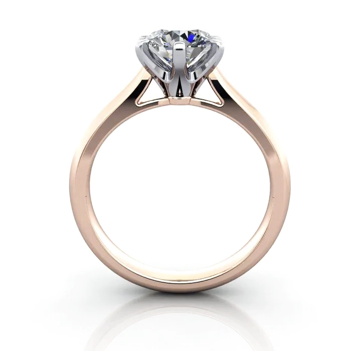 Diamond Ring RS21 Rose Gold TF Diamond Ring RS21 Rose Gold TF