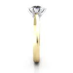 Diamond Ring RS21 Yellow Gold SV