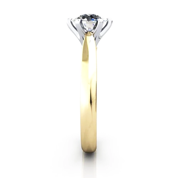 Diamond Ring RS21 Yellow Gold SV