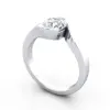 Diamond Ring RS24 Platinum 3D